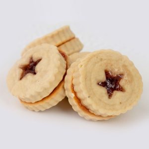 Galletas artesanales de vainilla con mermelada 4