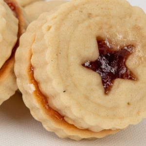 Galletas artesanales de vainilla con mermelada 3